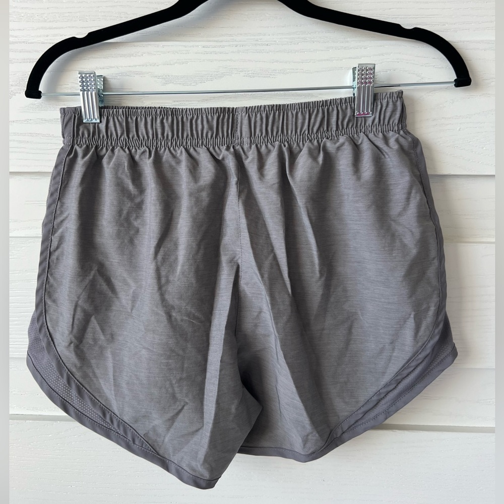 Nike Dry Fit, Woman’s Gray Running Shorts - Small